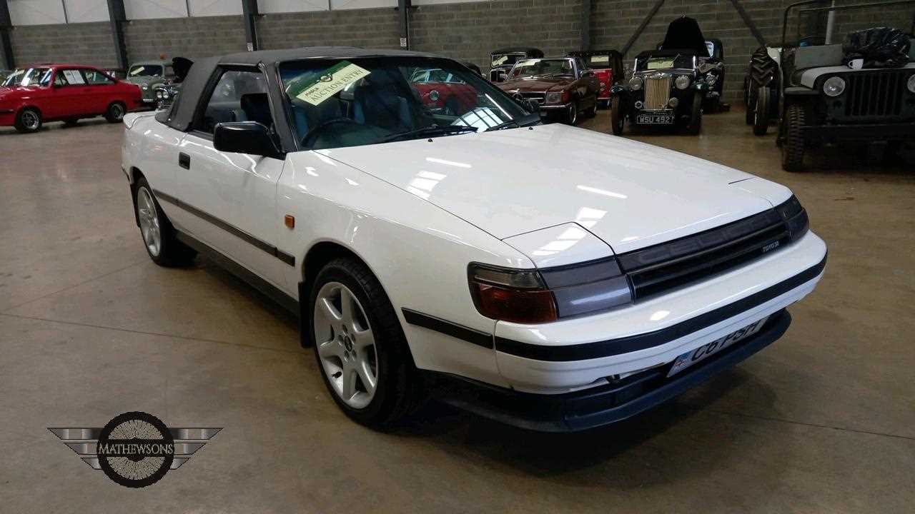 Lot 449 - 1987 TOYOTA CELICA CABRIOLET