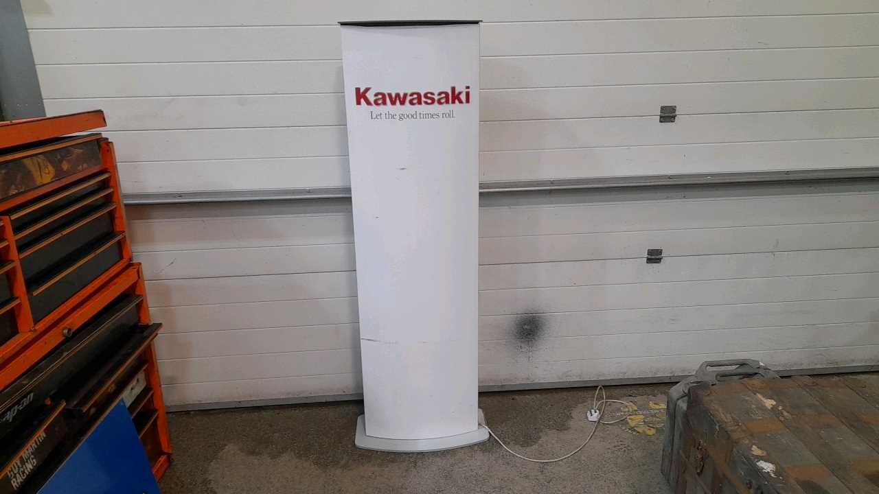 Lot 166 - KAWASAKI LIGHT UP STAND