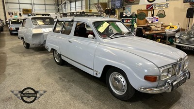 Lot 694 - 1971 SAAB 95 AND TRAILER