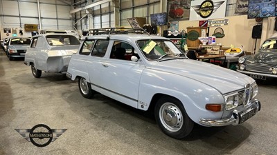 Lot 694 - 1971 SAAB 95 AND TRAILER