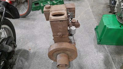 Lot 20 - R A LISTER 1.5HP STATIONARY ENGINE