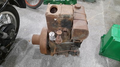 Lot 20 - R A LISTER 1.5HP STATIONARY ENGINE
