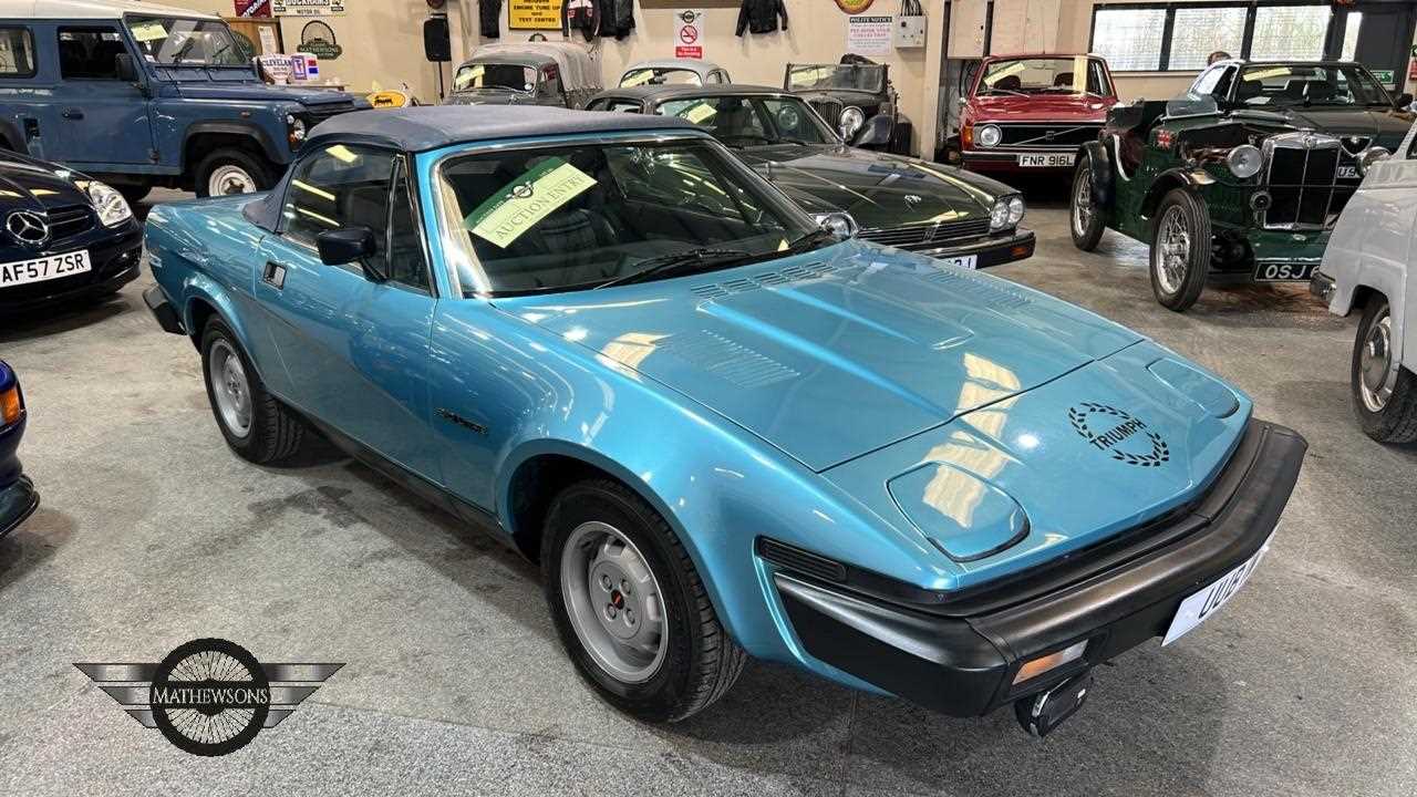 Lot 204 - 1981 TRIUMPH TR7 CONVERTIBLE