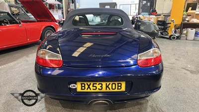 Lot 697 - 2003 PORSCHE BOXSTER 2.7