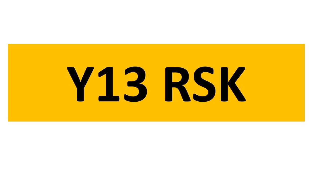 Lot 174 - REGISTRATION ON RETENTION - Y13 RSK