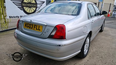 Lot 208 - 2003 ROVER 75 CONNOISSEUR AUTO