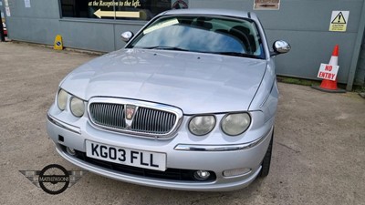 Lot 208 - 2003 ROVER 75 CONNOISSEUR AUTO