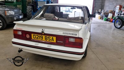 Lot 668 - 1987 MG MONTEGO TURBO