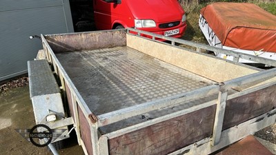 Lot 490 - TWIN AXLE TRAILER