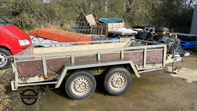 Lot 490 - TWIN AXLE TRAILER