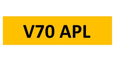 Lot 182-13 - REGISTRATION ON RETENTION - V70 APL