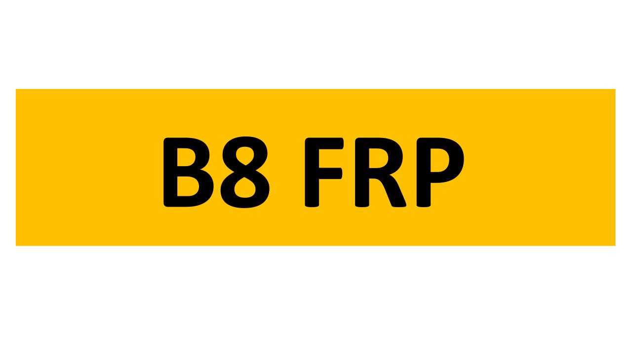 Lot 185 - REGISTRATION ON RETENTION - B8 FRP