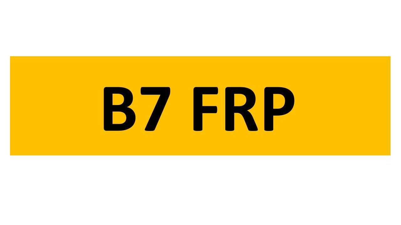 Lot 187 - REGISTRATION ON RETENTION - B7 FRP