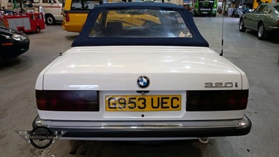 Lot 117 - 1990 BMW 320I CONVERTIBLE