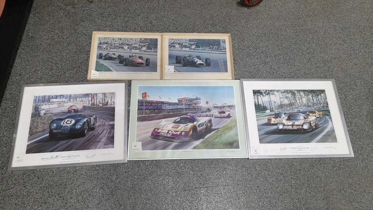 Lot 120 - 5X FRAMED PRINTS