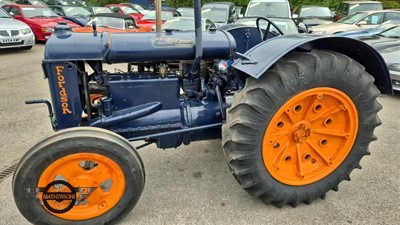 Lot 578 - 1942 FORDSON STANDARD N TRACTOR & BAMFORD MOWER