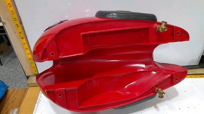Lot 67 - MATCHLESS RED PETROL TANK