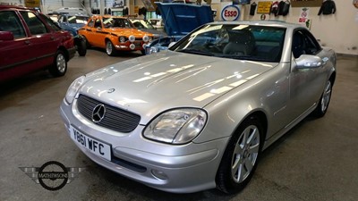 Lot 175 - 2001 MERCEDES SLK200 KOMPRESSOR AUTO