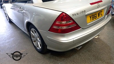 Lot 175 - 2001 MERCEDES SLK200 KOMPRESSOR AUTO