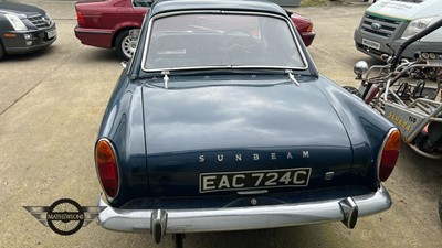 Lot 170 - 1965 SUNBEAM ALPINE SERIES 4