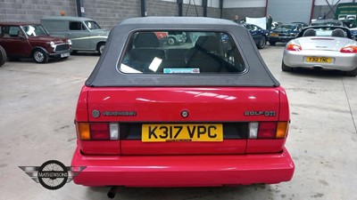 Lot 189 - 1993 VOLKSWAGEN GOLF GTI SPORTLINE