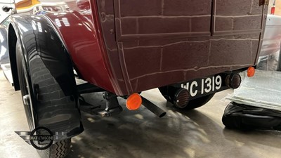 Lot 195 - 1924 AUSTIN HEAVY 12 DELIVERY VAN