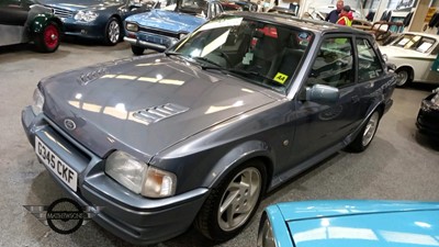 Lot 173 - 1989 FORD ESCORT RS TURBO