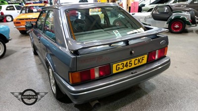 Lot 173 - 1989 FORD ESCORT RS TURBO