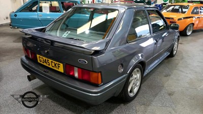 Lot 173 - 1989 FORD ESCORT RS TURBO