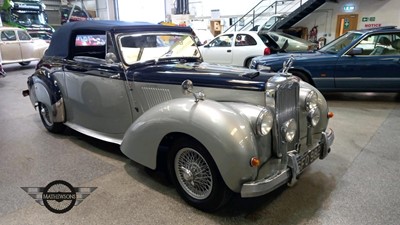 Lot 187 - 1954 ALVIS TC21/100 DROP HEAD TOURER