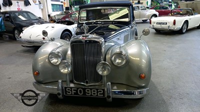 Lot 187 - 1954 ALVIS TC21/100 DROP HEAD TOURER