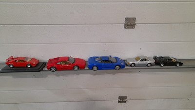 Lot 165 M - 6X 1/18 SCALE MODEL CARS