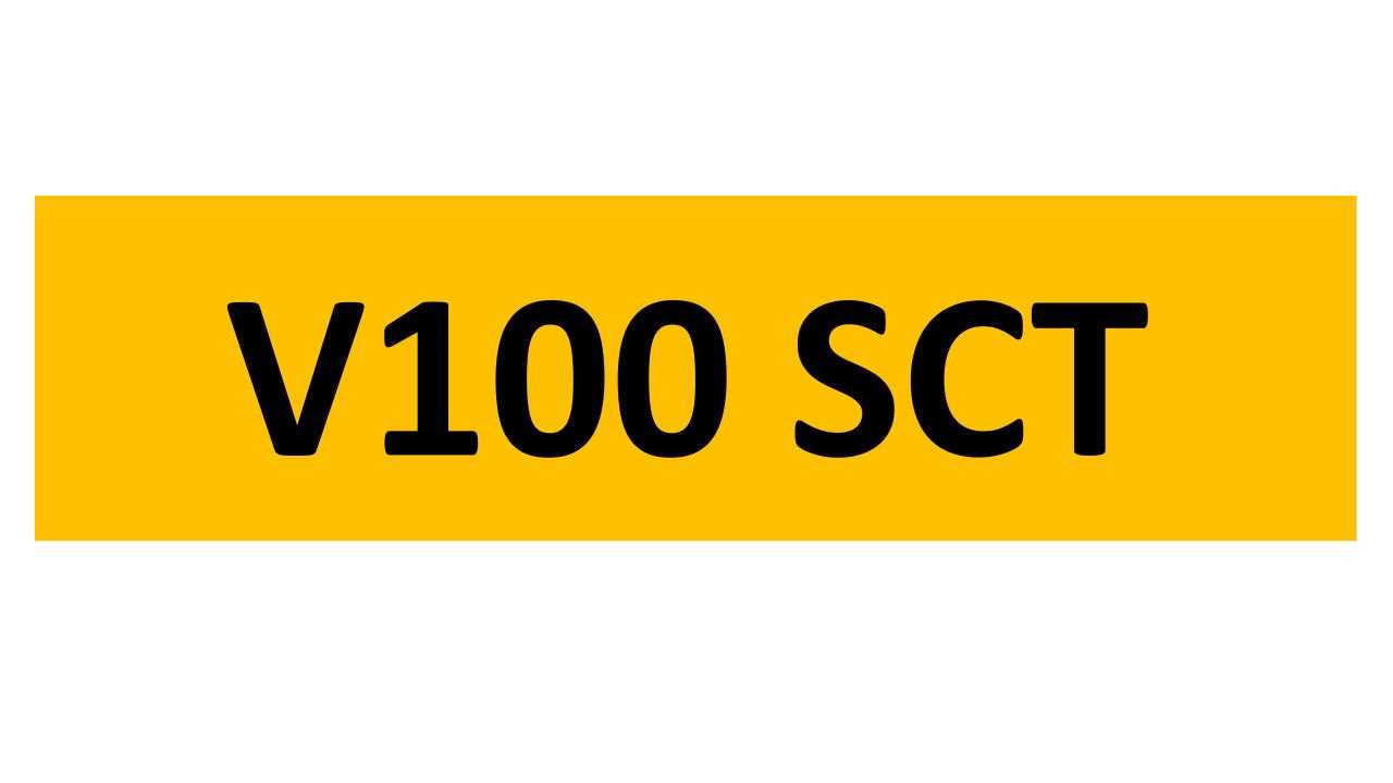 Lot 30 - REGISTRATION ON RETENTION - V100 SCT