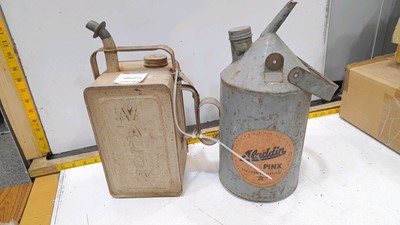 Lot 339 - 2X PARAFFIN CANS