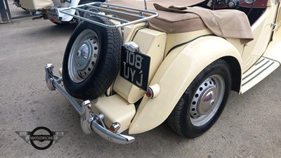 Lot 322 - 1953 MG TD