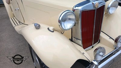 Lot 322 - 1953 MG TD