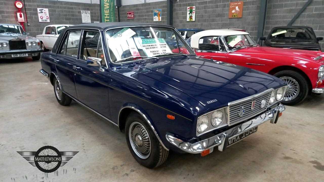 Lot 273 - 1972 HUMBER SCEPTRE