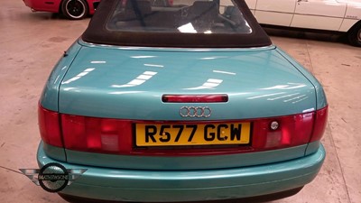 Lot 421 - 1997 AUDI CABRIOLET 1.8