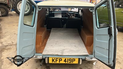 Lot 359 - 1975 MORRIS MINI 850 VAN