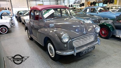 Lot 456 - 1962 MORRIS MINOR CONVERTIBLE