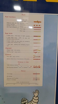 Lot 185 - MICHELIN SIGN OF ENGLAND & WALES 968 1972 EDITION