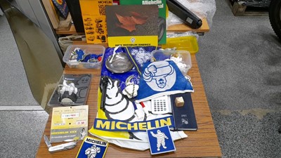 Lot 244 - MIXED BOX OF MICHELIN MAN COLLECTABLES