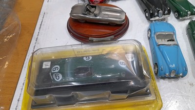 Lot 43 - BOX OF JAGUAR MODEL CARS