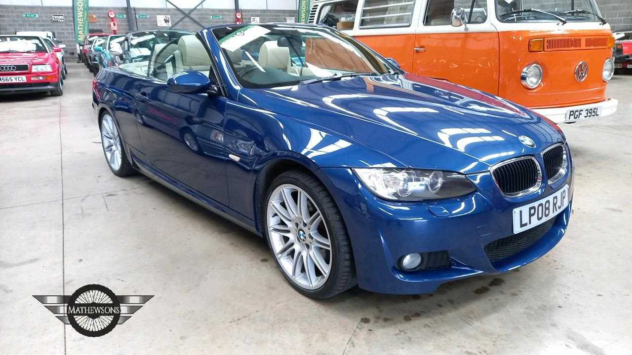 Lot 483 - 2008 BMW 320I M SPORT CABRIOLET