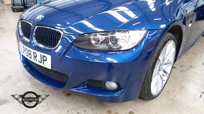 Lot 483 - 2008 BMW 320I M SPORT CABRIOLET