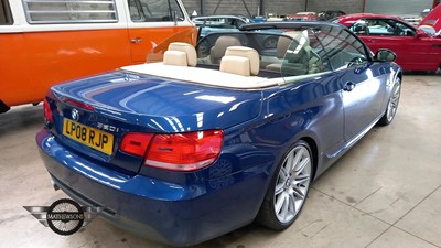 Lot 483 - 2008 BMW 320I M SPORT CABRIOLET