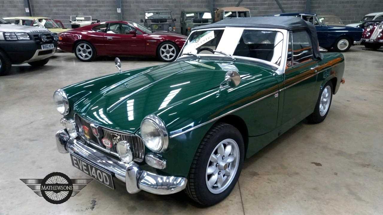 Lot 356 - 1966 MG MIDGET