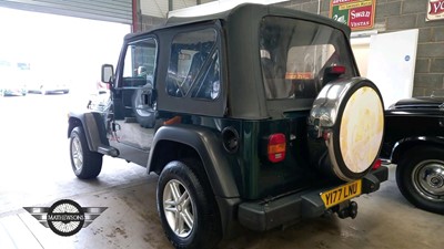 Lot 443 - 2001 JEEP WRANGLER SPORT