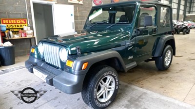 Lot 443 - 2001 JEEP WRANGLER SPORT