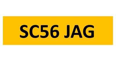 Lot 40-14 - REGISTRATION ON RETENTION - SC56 JAG